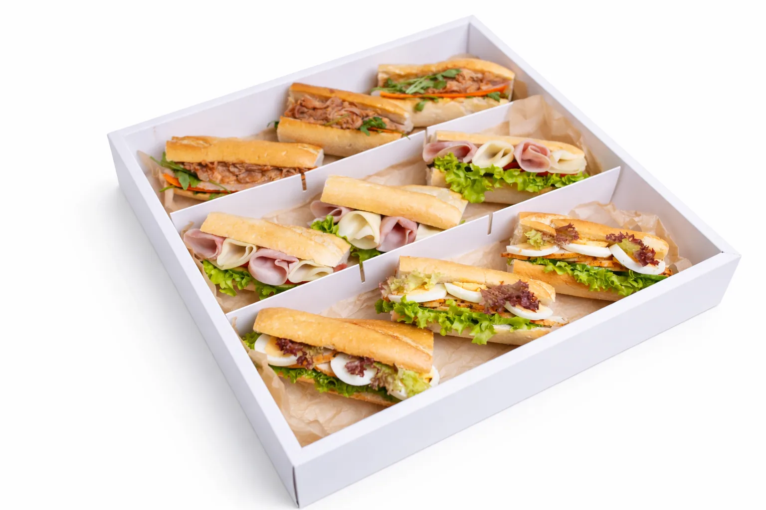 Bageta Box (9 ks) – obrázek 1