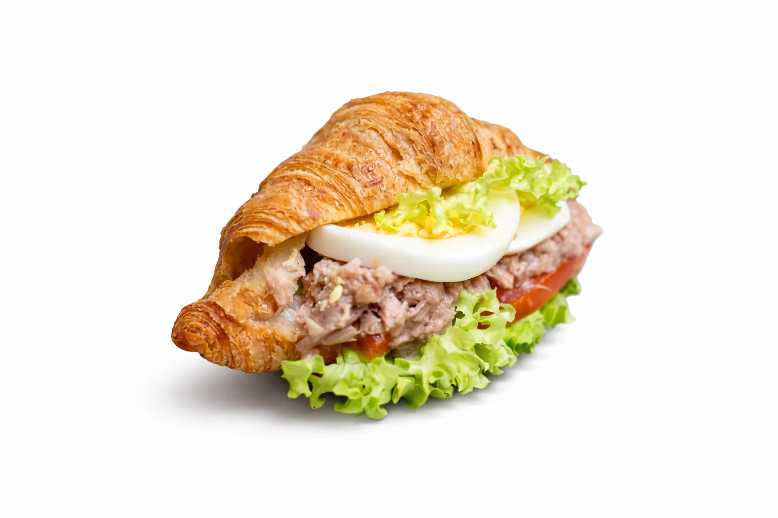 Mini croissant (tuňák a vejce)
