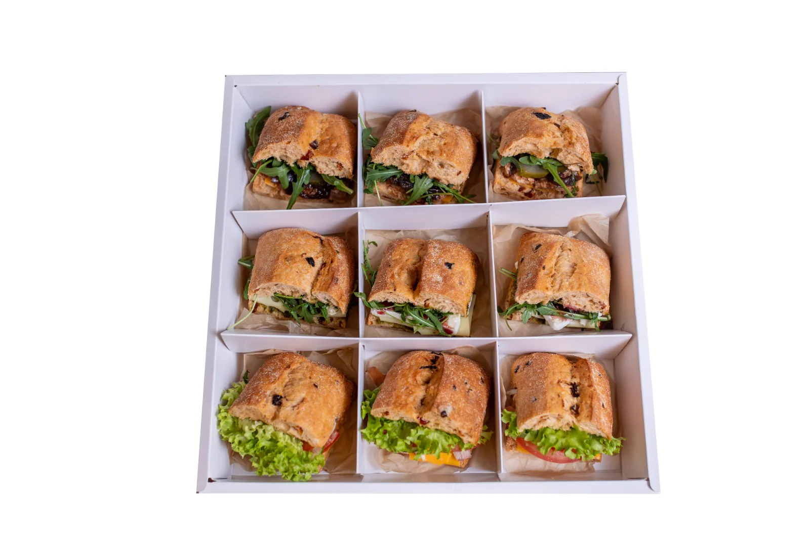 Focaccia Mix Box (9 ks) – obrázek 1